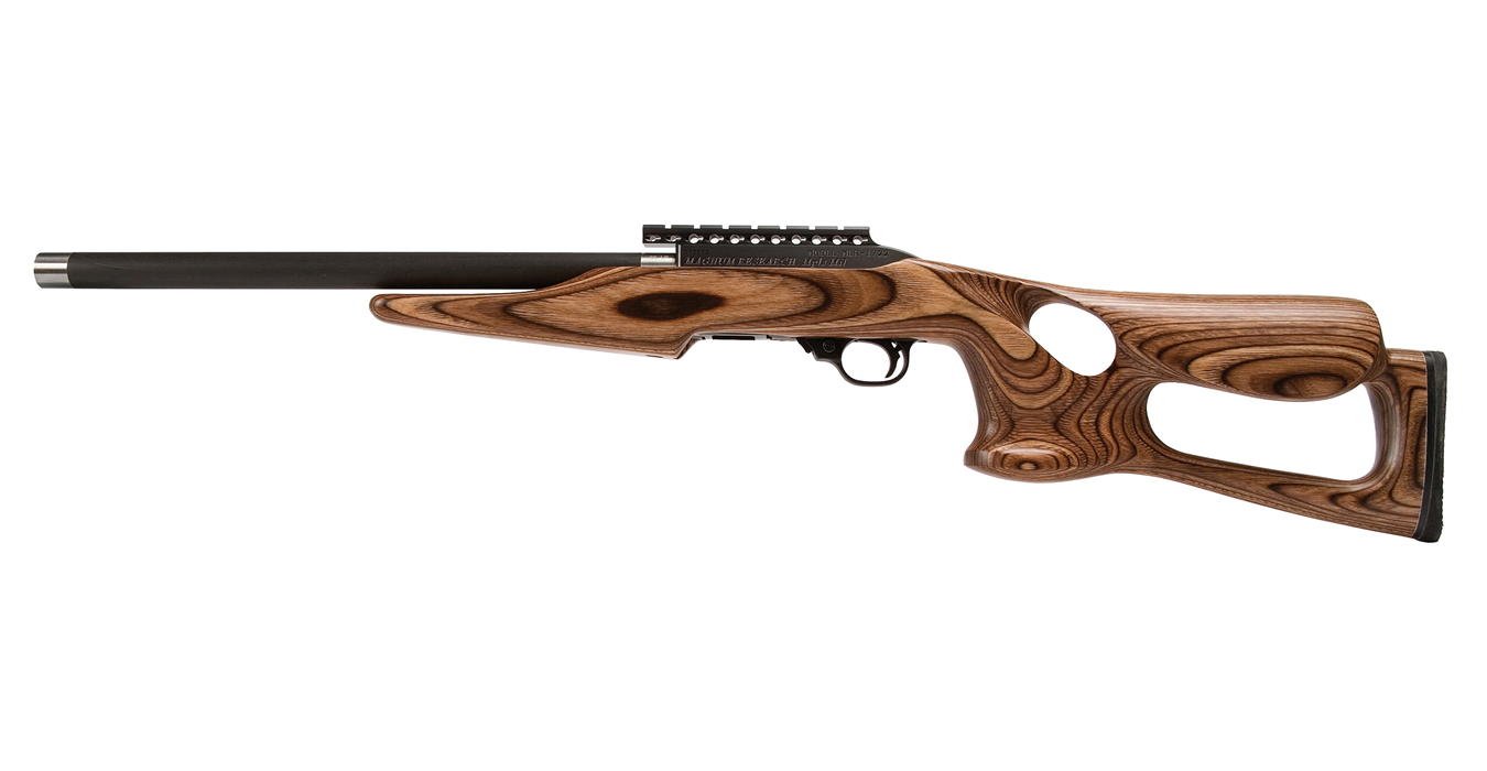 Magnum Research Magnum Lite 22LR Rimfire Rifle with Brown Laminate Thumb Hole Stock
