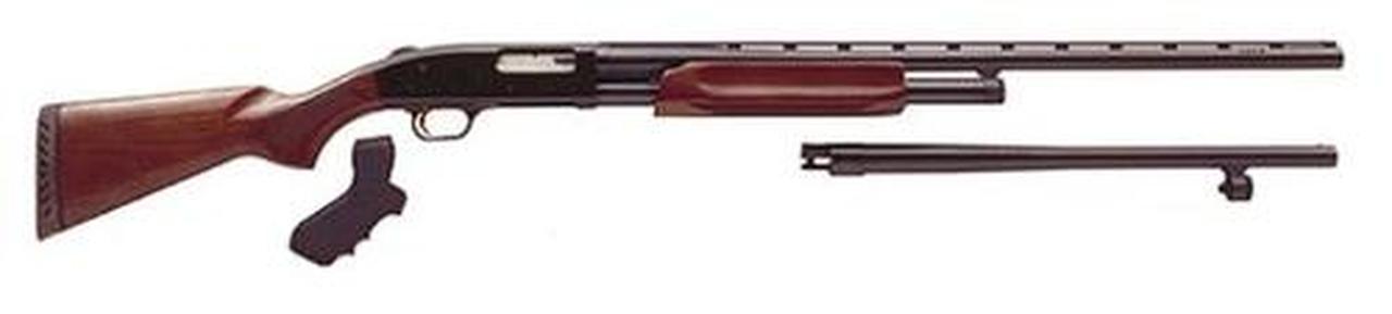 Mossberg 500 Field/Security Combo Pump 12 Ga 28"/18.5" Barrel, Wood Stock, 6rd Mossberg