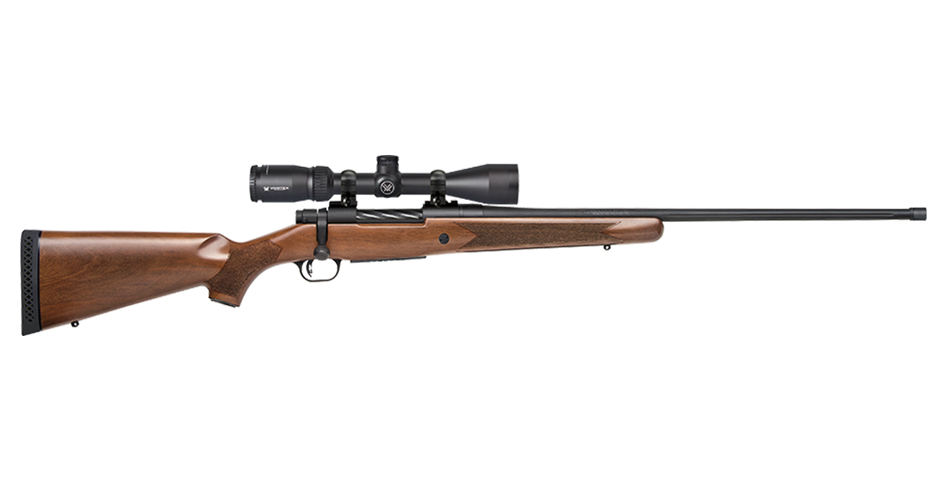 Mossberg Patriot 338 Win Mag Bolt-Action Rifle with Vortex Crossfire II 3-9x40mm Scope