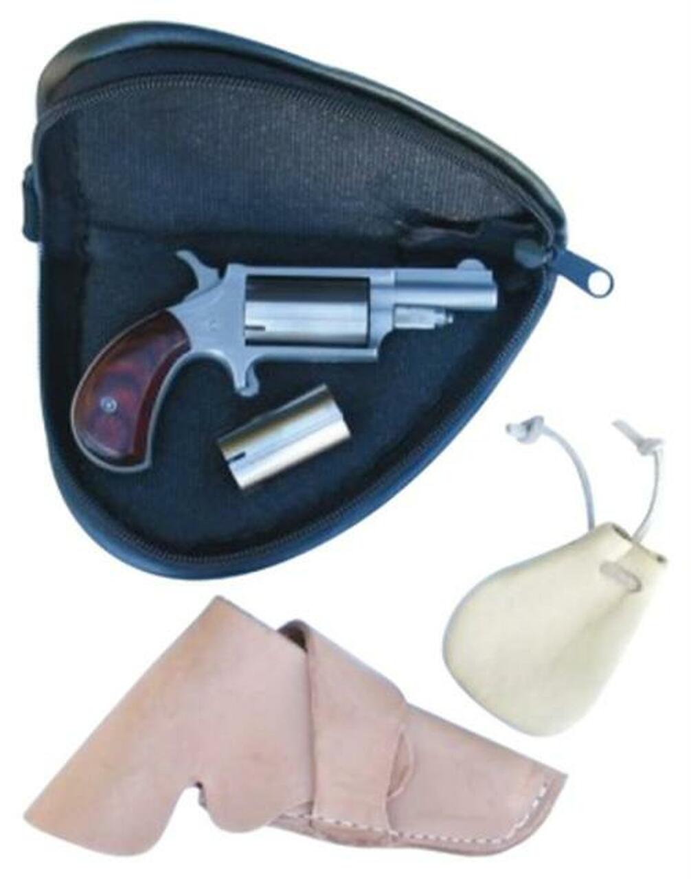 North American Arms Companion Super Cap And Ball Revolver .22 Caliber 1 5/8" Barrel Stainless Steel 5 Shot North American Arms
