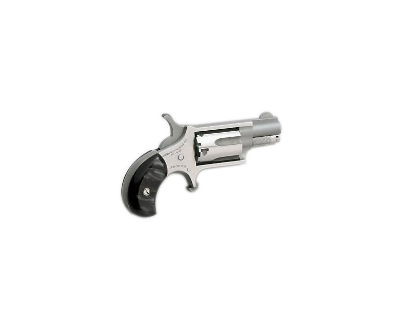 North American Arms Mini Revolver 22LR 1 1/8" Barrel Black Pearl Grips North American Arms
