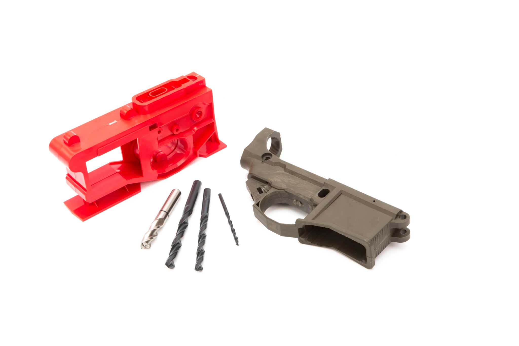 P80 G150 AR-15 80% Lower Receiver Kit in OD Green - Build Your Own Firearm