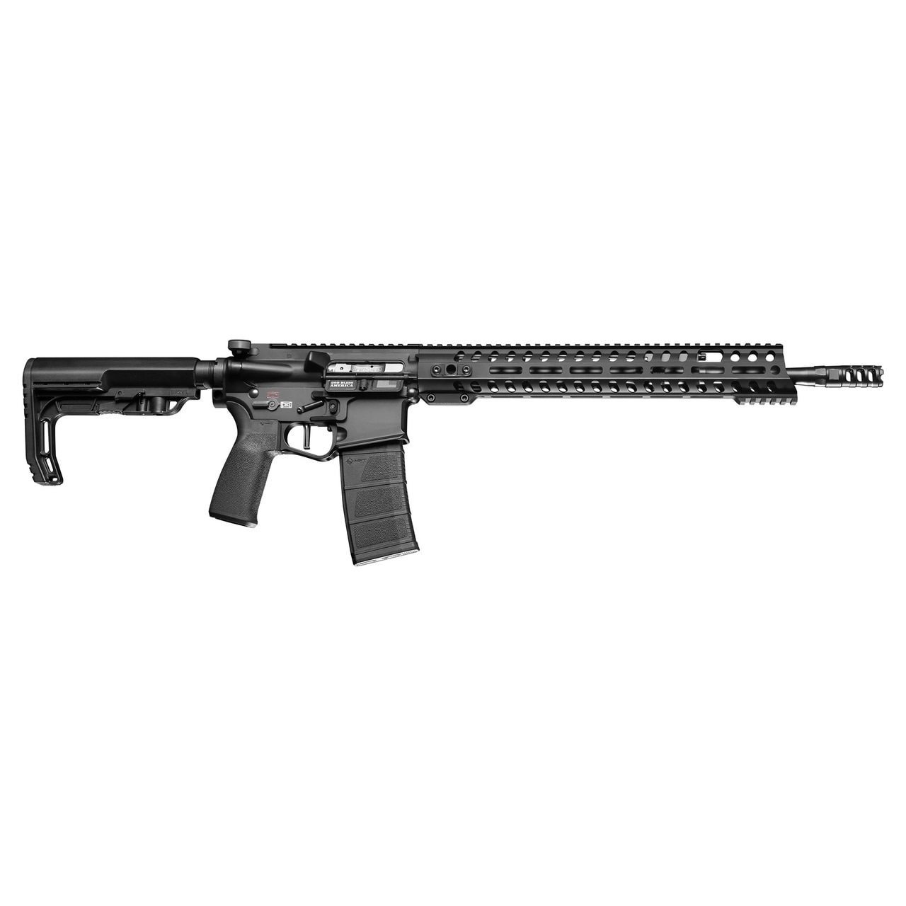POF RENEGADE + PLUS AR-15 5.56/223 16" Puritan Barrel M-LOK Adjustable Stock 30rd Mag POF Rifles