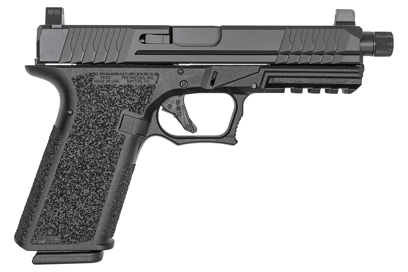 Polymer80 PFS9 Full-Size 9mm Striker-Fired Pistol with Flat Dark Earth Frame