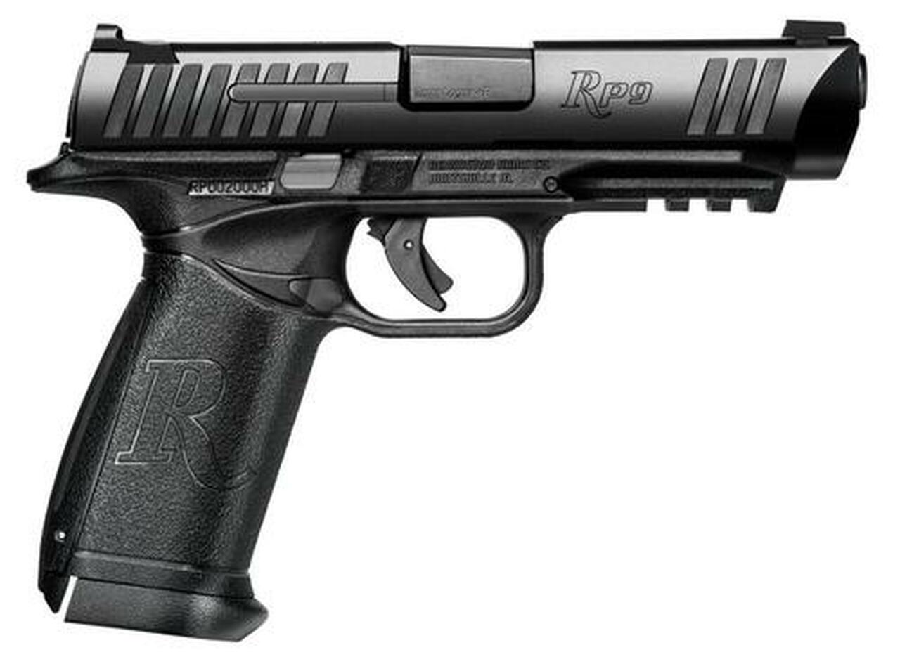 Remington RP9 9mm Pistol, Full Size, 4.5" Barrel, Black PVD Finish 18rd Mag