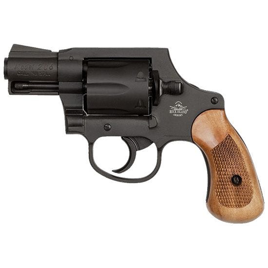 Rock Island Armory M206 Revolver 38sp 2" Barrel Spurless Hammer 6 rd Rock Island-Armscor