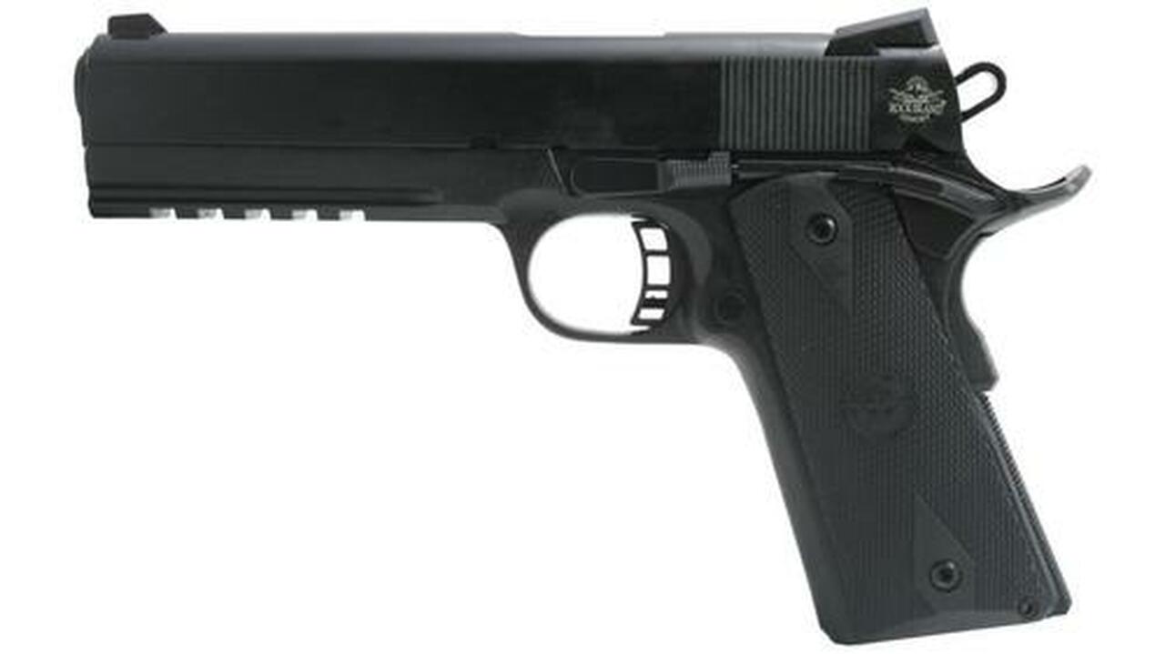 Rock Island TAC Standard FS 1911, 45 ACP, 8 Rd, 5" Parkerized Rock Island-Armscor