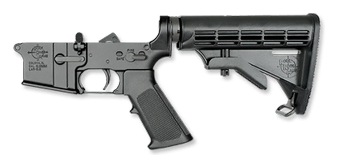 Rock River Arms Complete Lower Half, AR-15 Two Stage Trigger, CAR Stock 5.56/223, Multi Rock River Arms