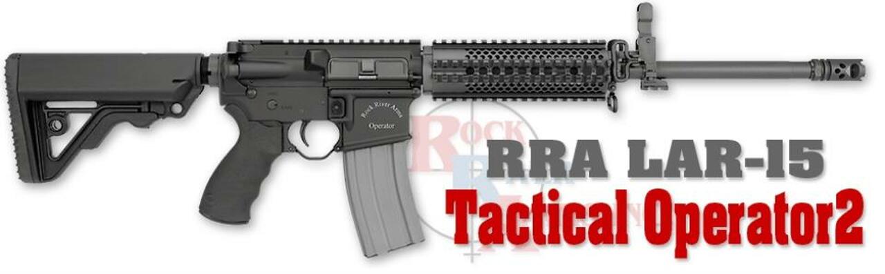 Rock River Arms Tactical Operator 2, AR-15 5.56/223, A2 Carry Handle, 30 Rnd Mag