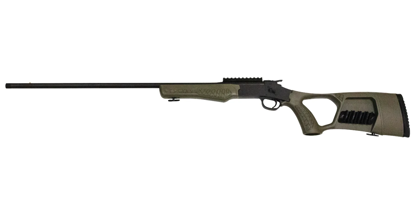 Rossi Tuffy 410 Gauge Turkey Single Shot Shotgun with OD Green Stock