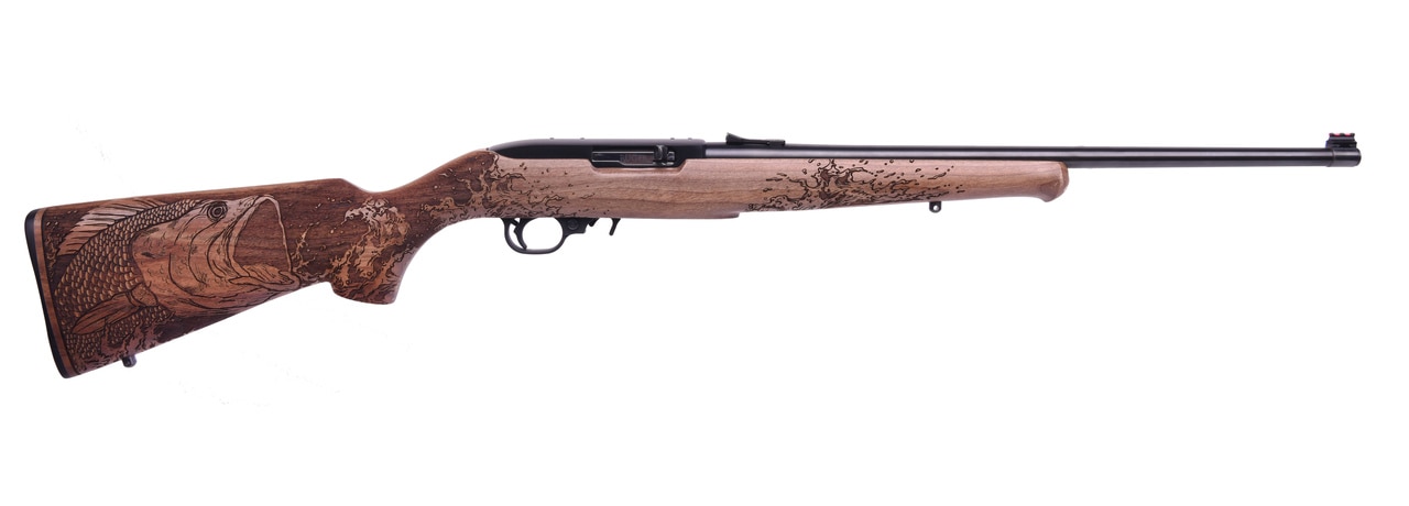 Ruger 10/22 22 LR 18.5" Walnut Blue Ruger
