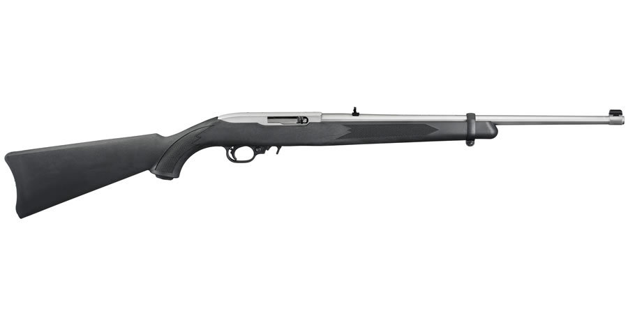 Ruger 10/22 Carbine 22 LR Autoloading Rifle with Satin Stainless Barrel