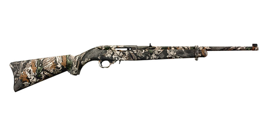 Ruger 10/22 Exclusive 22 LR Autoloading Rifle with Mossy Oak Stock and Barrel