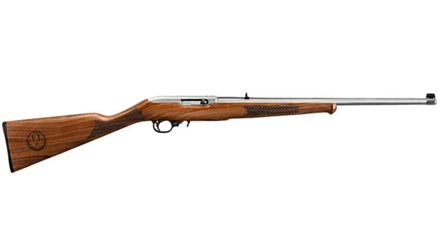 Ruger 10/22 Exclusive 22 LR Stainless Autoloading Rifle with Mannlicher Stock