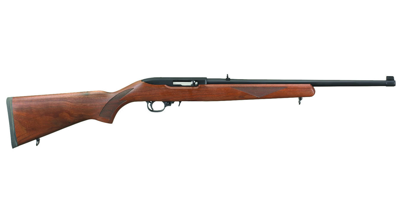 Ruger 10/22 Sporter 22LR Rimfire Rifle with American Walnut Stock