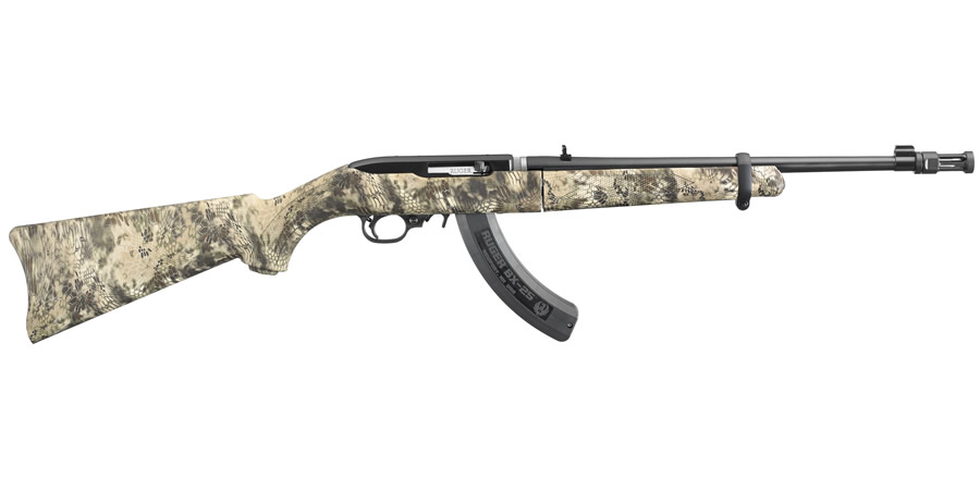 Ruger 10/22 Takedown 22LR with Kryptek Highlander Camo Stock
