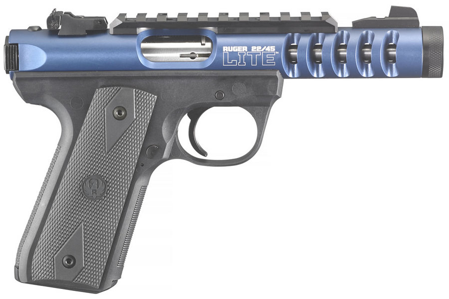 Ruger 22/45 Lite 22 LR Blue Anodize Rimfire Pistol