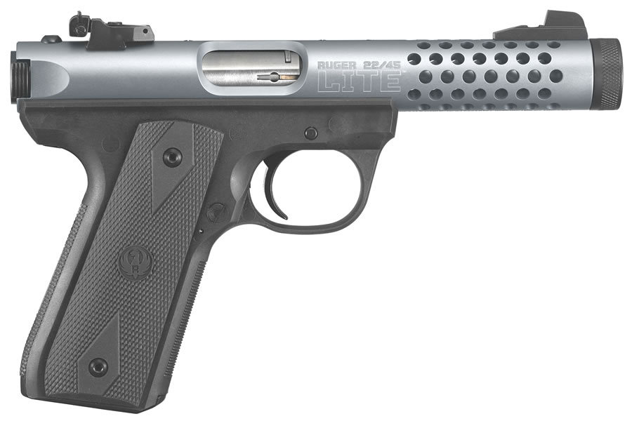 Ruger 22/45 Lite 22LR Rimfire Pistol with Cobalt Anodize Finish