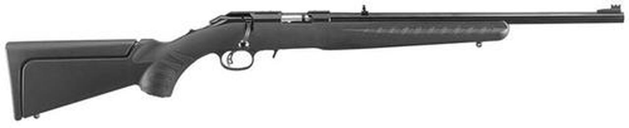 Ruger American Compact Rimfire Rifle 22LR 18", Satin Blue Finish