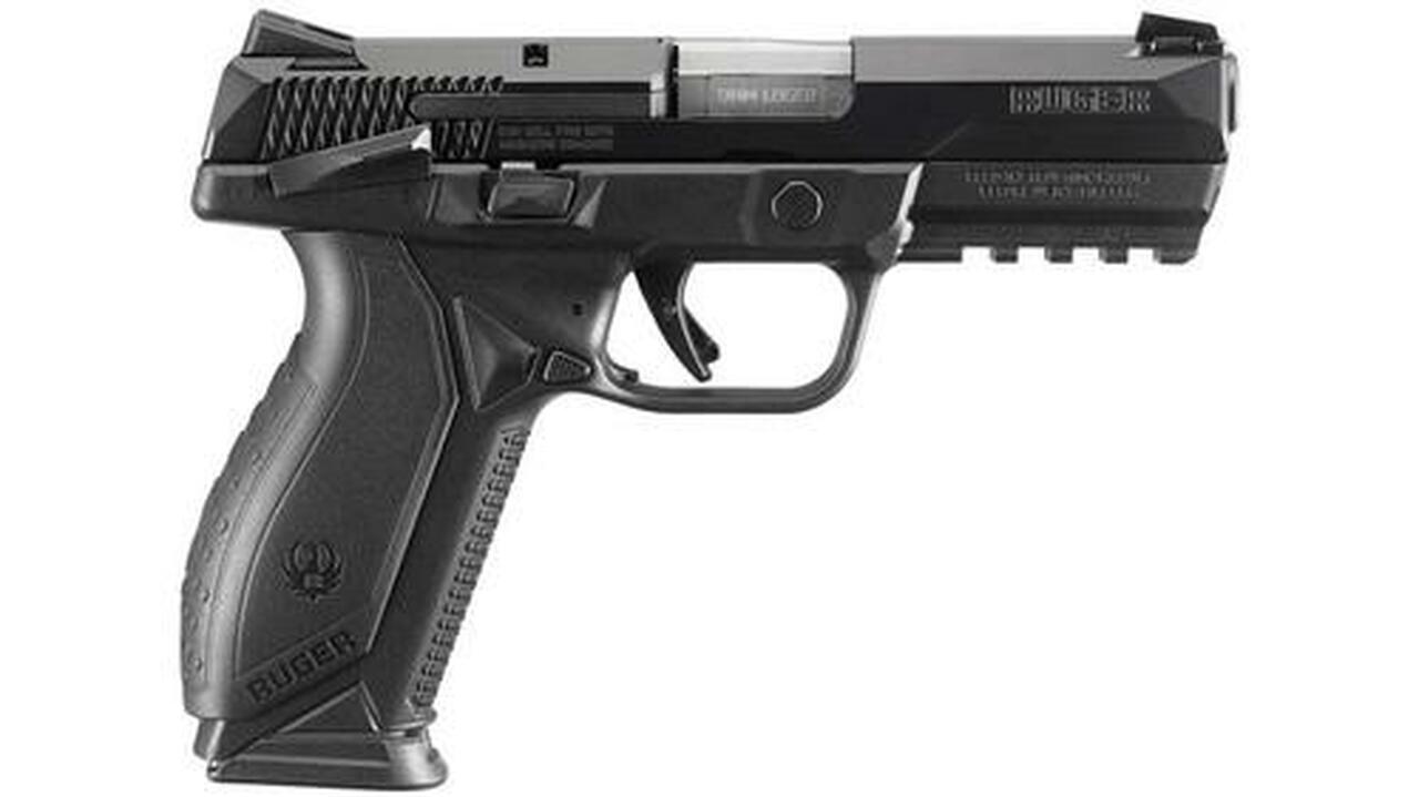 Ruger American Duty Model 9mm, 4.2" Barrel, Manual Safety, 17rd Ruger