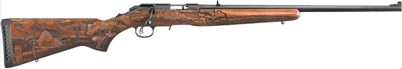 Ruger American Farmer 22WMR Bolt Action Blued/Synthetic, 9rd, TALO