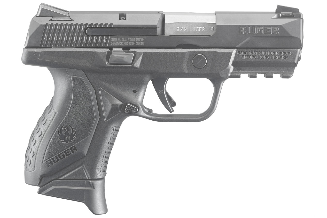 Ruger American Pistol Compact 9mm with No Manual Safety