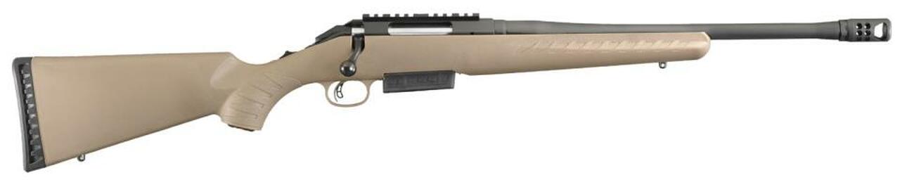 Ruger American Ranch .450 Bushmaster 16" Threaded Barrel Adjustable Trigger Flat Dark Earth 3rd Ruger