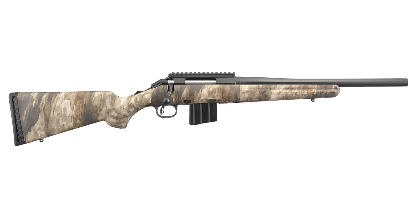Ruger American Rifle Ranch 350 Legend Bolt-Action Rifle w/ Raider Broadsword Camo Stoc