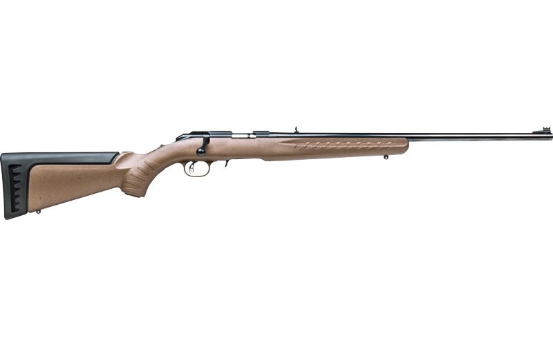 Ruger American Rimfire 22LR with Copper Mica Stock