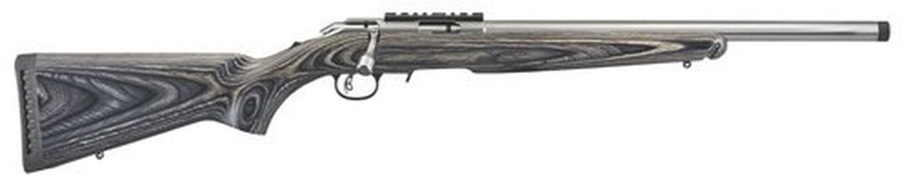 Ruger American Rimfire Target, .22 WMR, 18", 9rd, Laminate Black Stock
