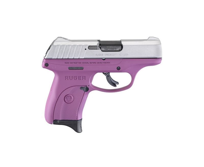 Ruger EC9s 9mm, 3.12" Barrel, Purple, 7rd Ruger