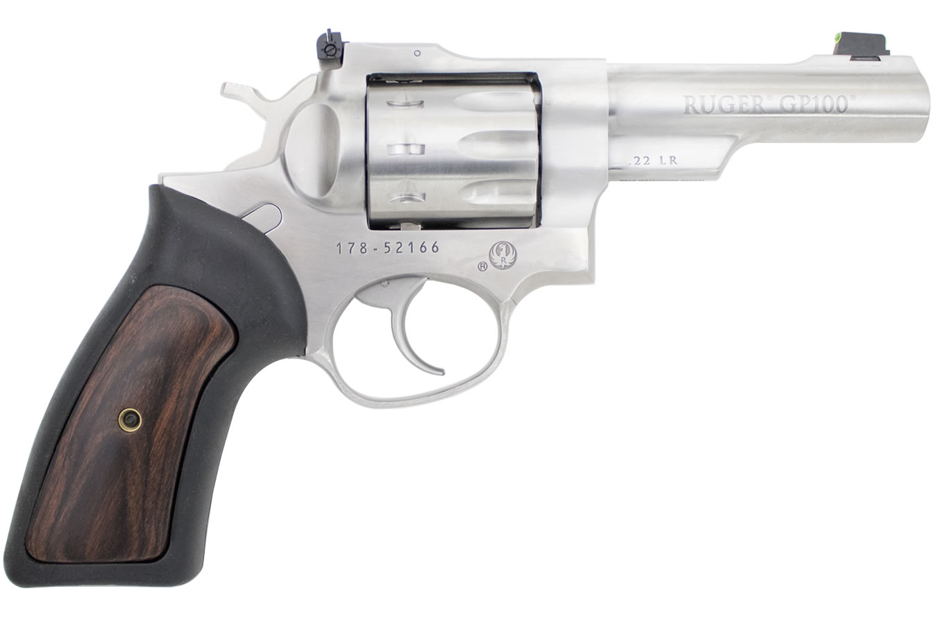 Ruger GP100 22LR Double-Action Revolver with 4.2-Inch Barrel