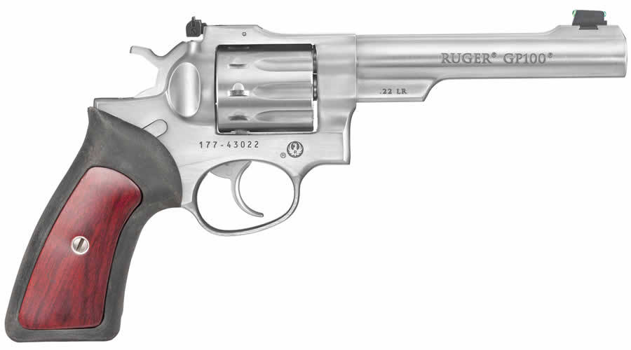 Ruger GP100 22LR Double-Action Revolver