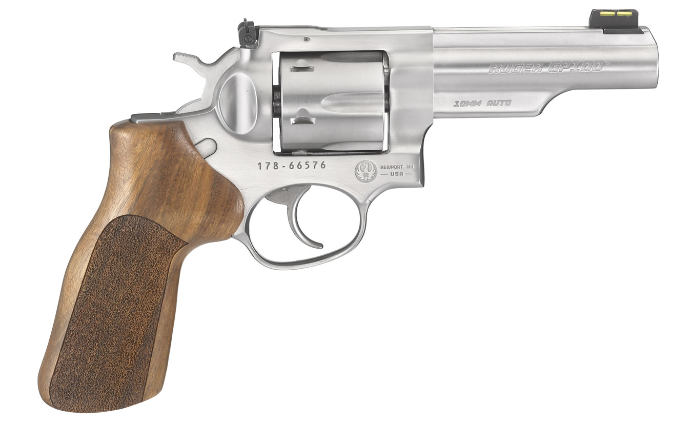 Ruger GP100 Match Champion 10mm Auto Double Action Revolver