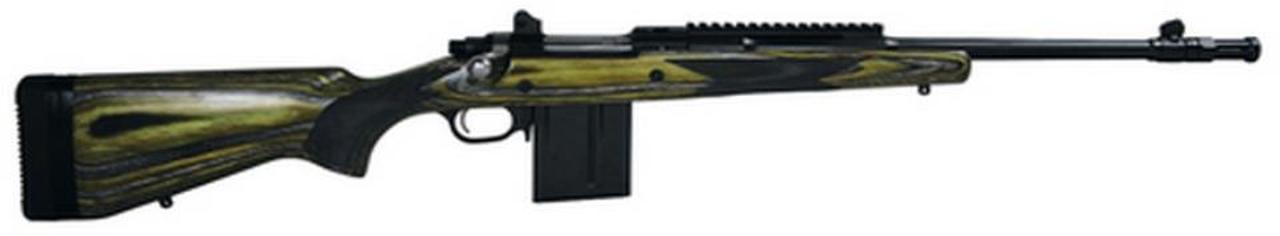 Ruger Gunsite Scout Rifle, 308, Green/Black Laminate Stock,10 Round Mag