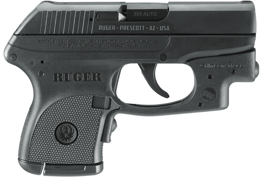 Ruger LCP 380ACP Centerfire Pistol with Crimson Trace Laser