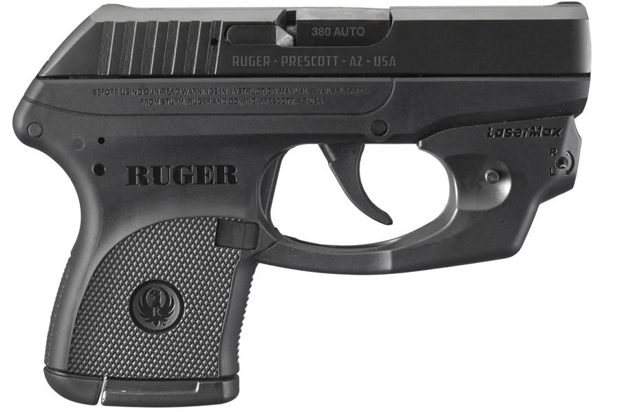 Ruger LCP 380ACP Centerfire Pistol with LaserMax Laser