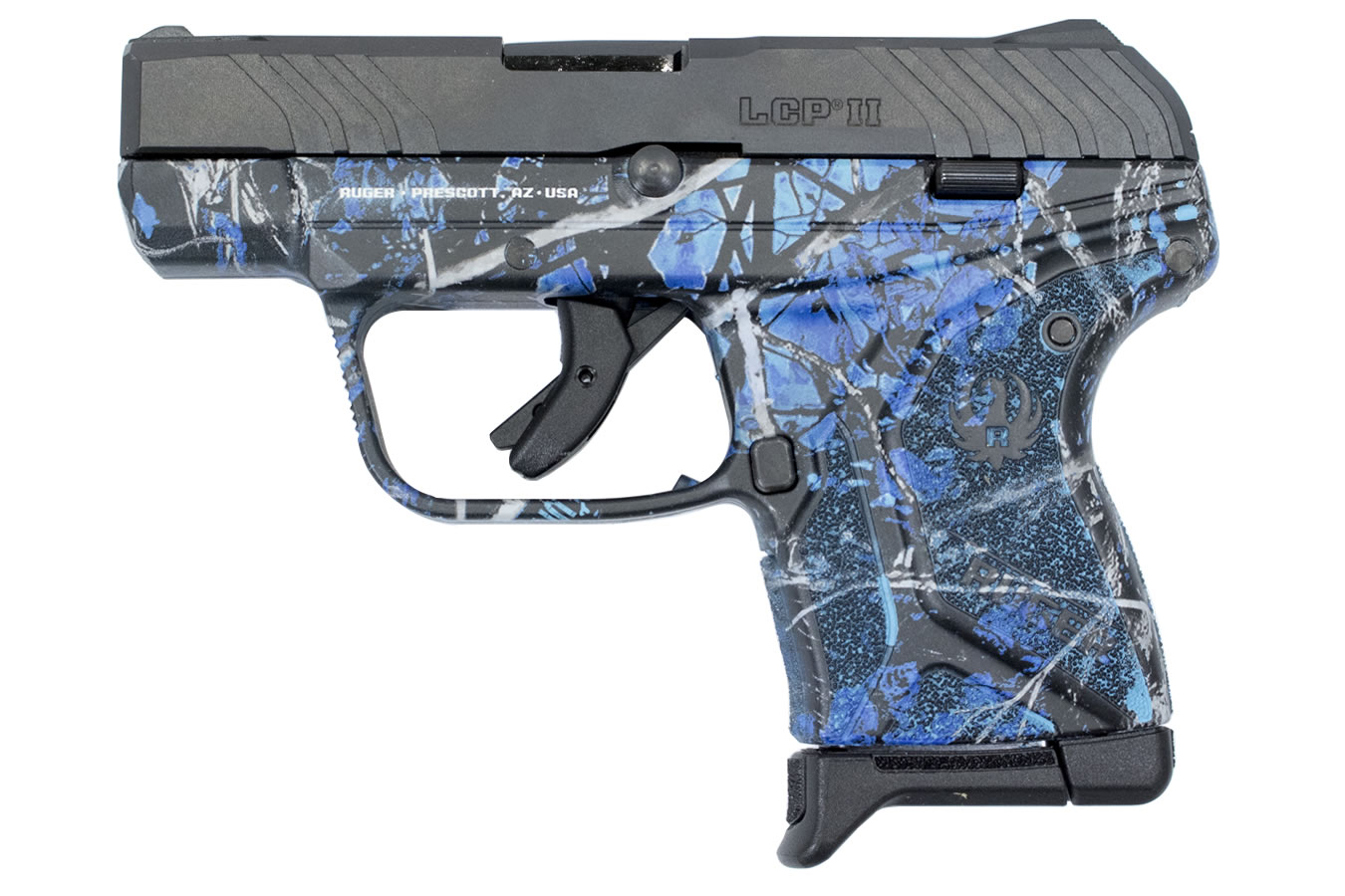 Ruger LCP II 380 ACP Carry Conceal Pistol with Moonshine Undertow Camo Finish