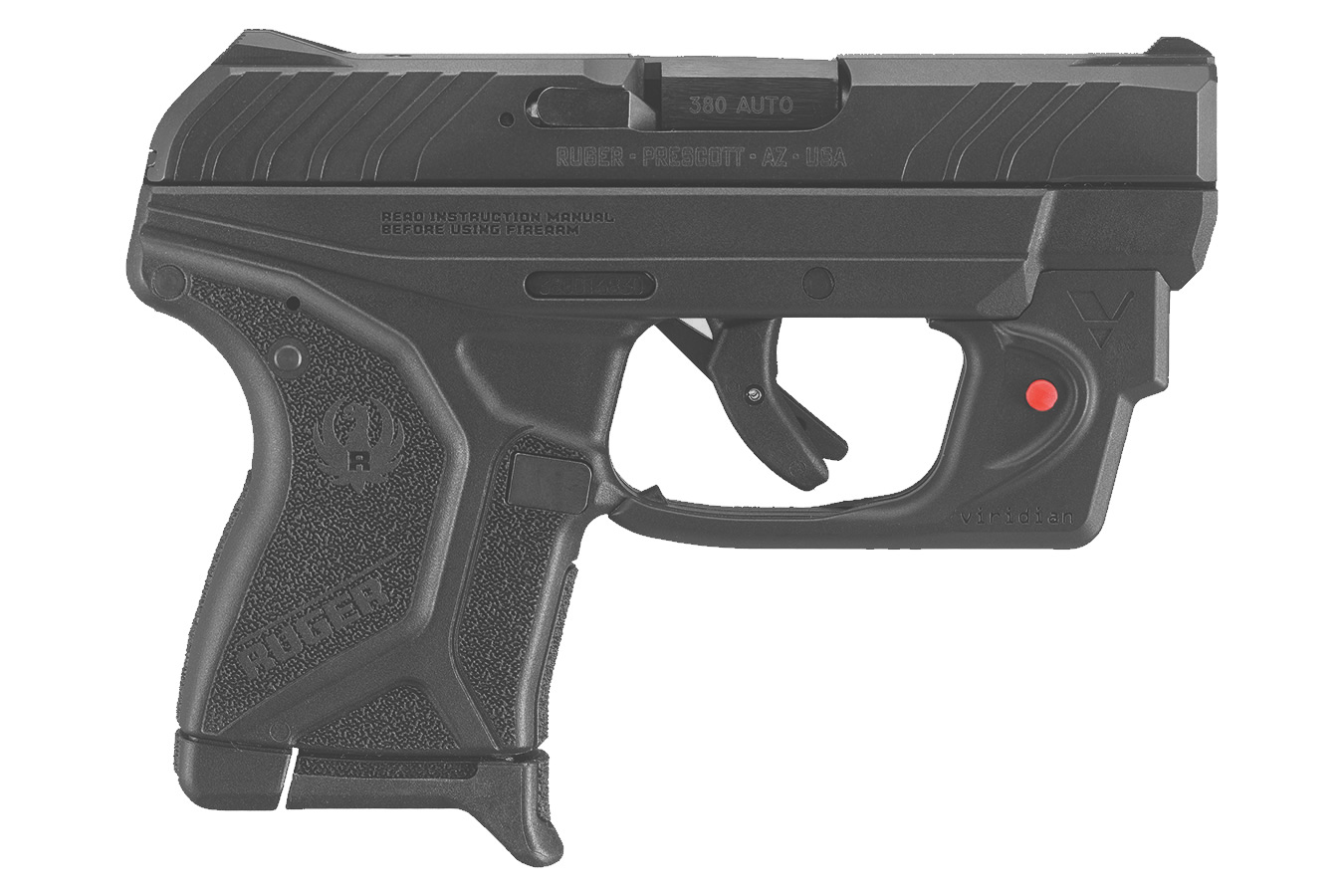 Ruger LCP II 380 Auto with Viridian Red E-Series Laser