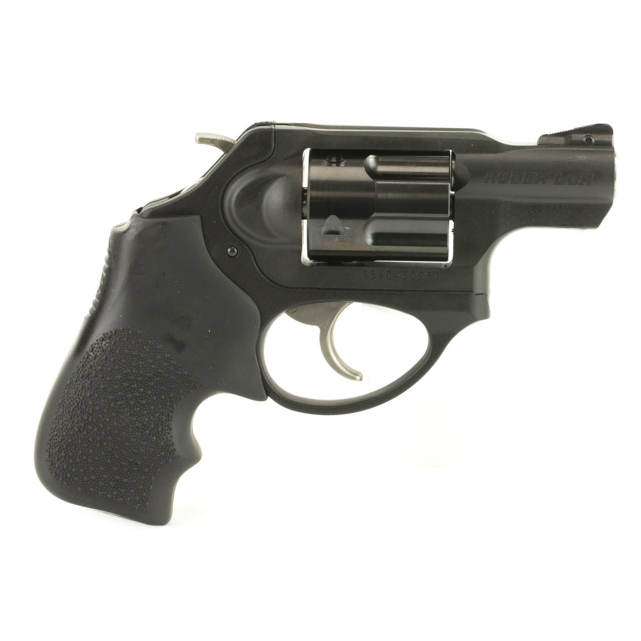 Ruger LCRx Single/Double 357 Mag, 1.87" 5 rd Black Hogue Tamer Monogrip Grip Black