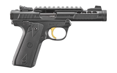 Ruger Mark IV 22/45 Lite, .22 LR, 4.4" Threaded Barrel, Gold, 10rd Ruger — image 2