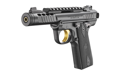 Ruger Mark IV 22/45 Lite, .22 LR, 4.4" Threaded Barrel, Gold, 10rd Ruger — image 3