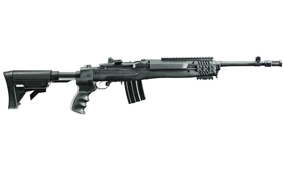 Ruger Mini-14 Tactical 223 Blued Autoloading Rifle with Collapsible Stock