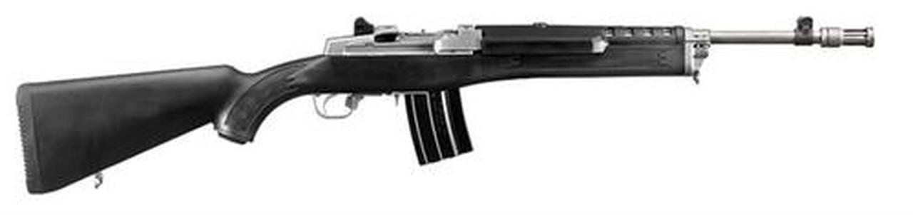 Ruger Mini14 Tactical Rifle, 223/5.56 SS 16" Barrel, Rings, Black Stock, 20 Rd Mag