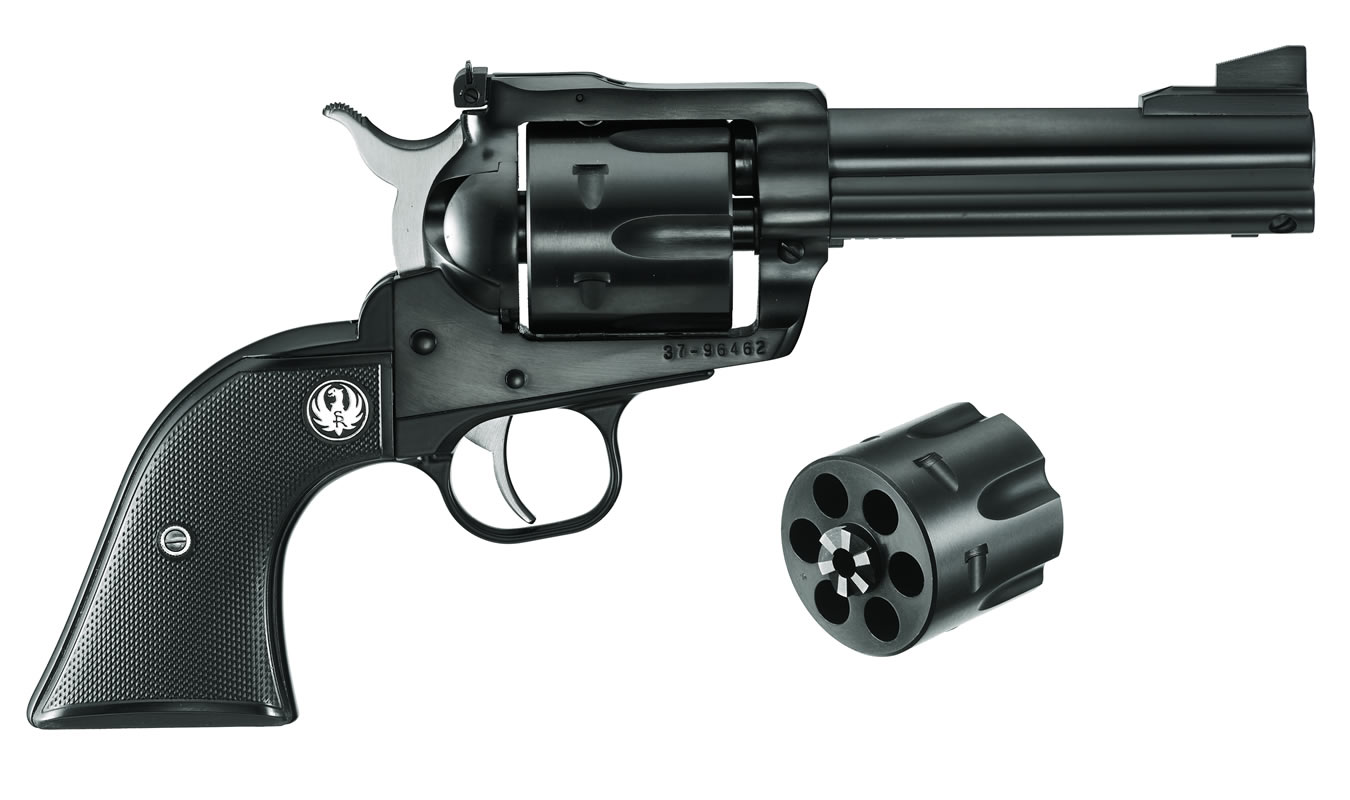 Ruger New Model Blackhawk Convertible 357 Mag/9mm Single-Action Revolver