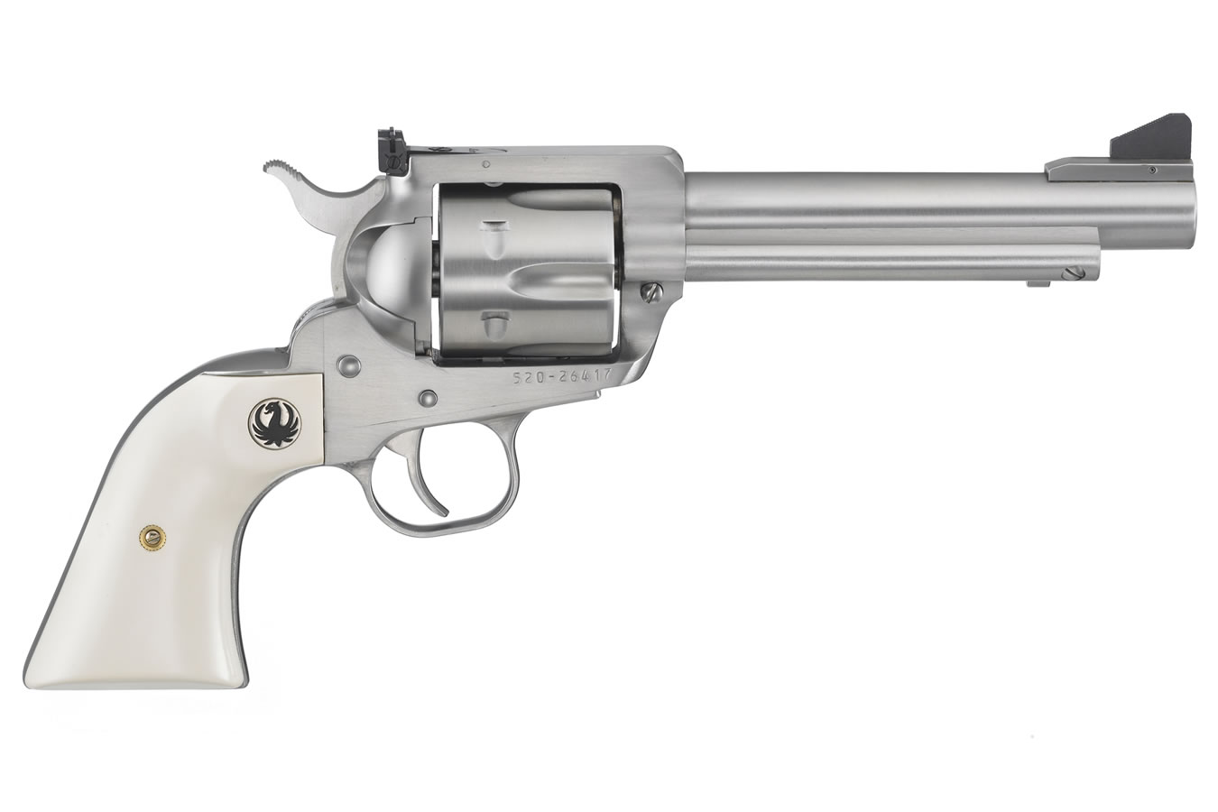 Ruger New Model Blackhawk Convertible 45LC/45ACP Stainless Single-Action Revolver