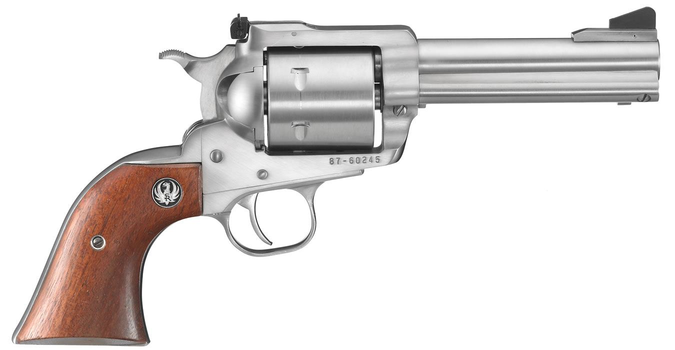 Ruger New Model Super Blackhawk 44 Rem Mag with Hardwood Grips