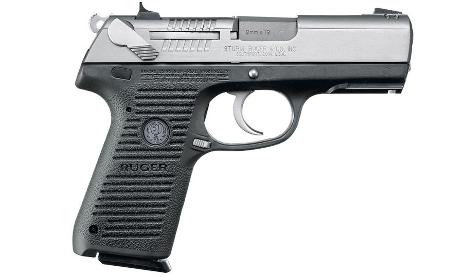 Ruger P95 9mm Centerfire Pistol with Stainless Slide