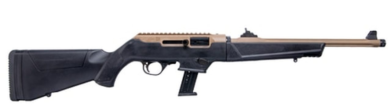 Ruger PC Carbine 9mm Take Down, 16" Barrel, Ruger & Glock Mag Adapter, 17rd Mag Ruger
