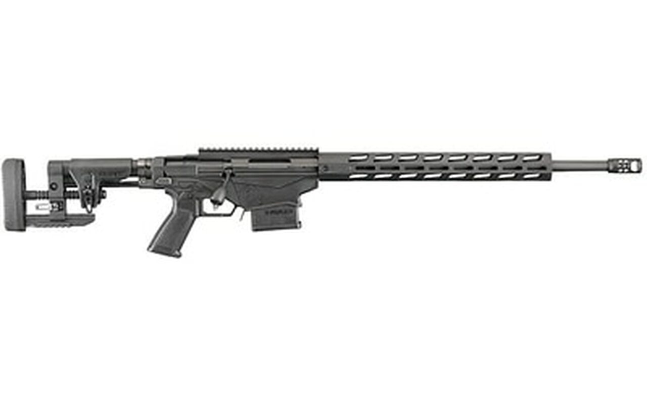 Ruger Precision 308 20" Barrel M-LOK Handguard Folding Adjustable Stock, 10rd Magazine Ruger